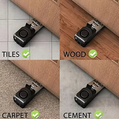 Enhance Your Home Security with Our Portable Door Stop Alarm – Perfect for Travel and Everyday Use!