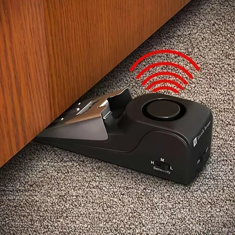 Enhance Your Home Security with Our Portable Door Stop Alarm – Perfect for Travel and Everyday Use!
