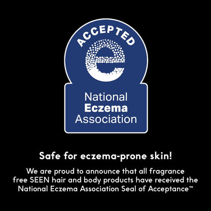 Transform Your Hair with the SEEN Travel Trio: Fragrance-Free, Non-Comedogenic & Sulfate-Free Shampoo, Conditioner & Blow-Out Cream for Frizz-Free, Shiny Results