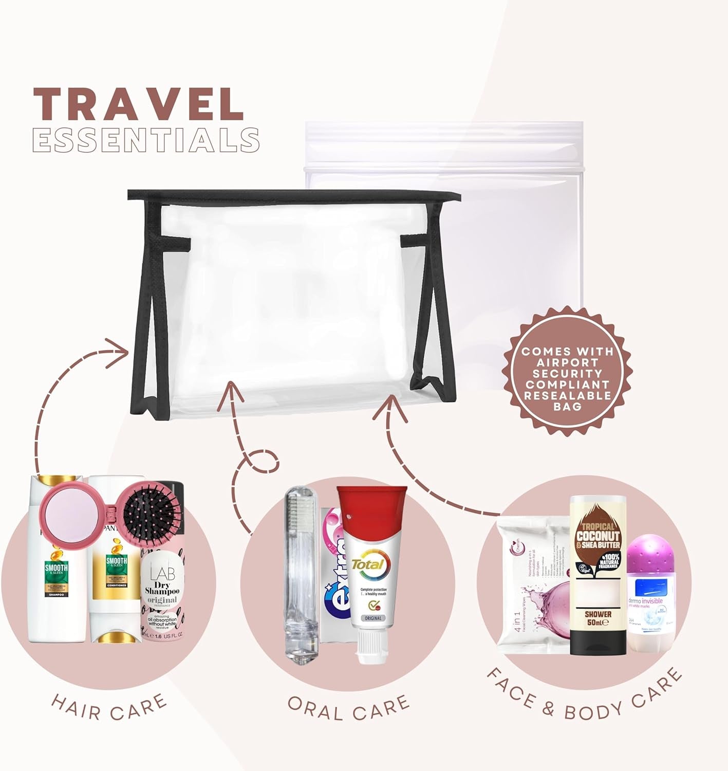 Travel Size Toiletries Essentials