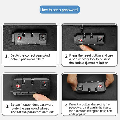Expandable 60L Airback Vacuum Travel Backpack with Password Lock | Oxford Cloth | Dry & Wet Separation | Ideal for Travel, Business, Outdoor Use